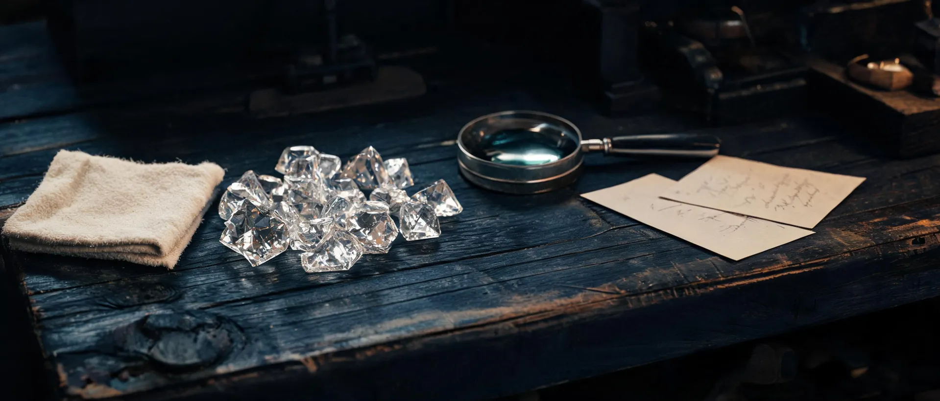 Crystal provenance and polishing