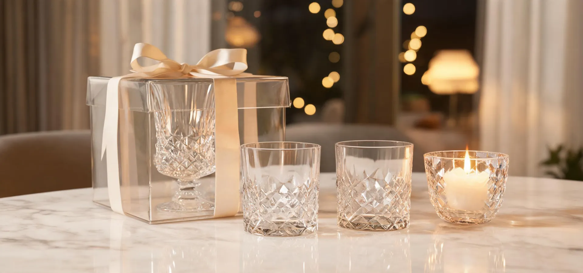 Crystal gifting table