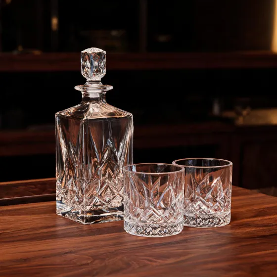Crystal whiskey set